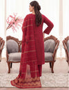 3PC UNSTITCHED JACQUARD LAWN