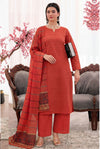 3PC UNSTITCHED JACQUARD LAWN