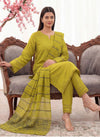 3PC UNSTITCHED JACQUARD LAWN