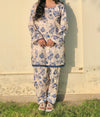 Blue Bloom - 2PC Prined Lawn
