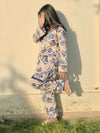 Blue Bloom - 2PC Prined Lawn