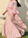 Pink Rose - 2Pc Printed Lawn