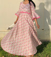 Pink Rose - 2Pc Printed Lawn