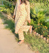 Green Rose - 2Pc Printed Lawn
