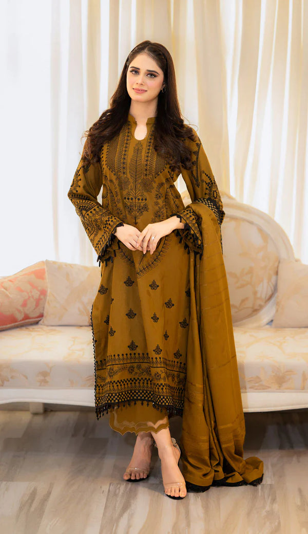 3PC LAWN EMBROIDERY SUIT