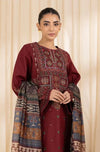 3PC LAWN EMBROIDERY SUIT